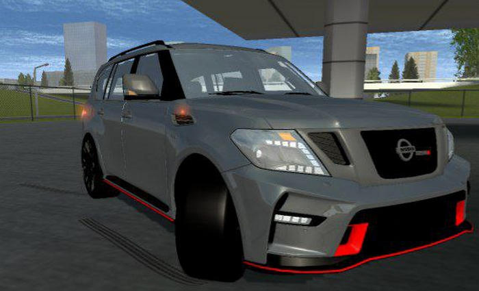 Nissan Patrol Nismo в игре Симпл кар краш