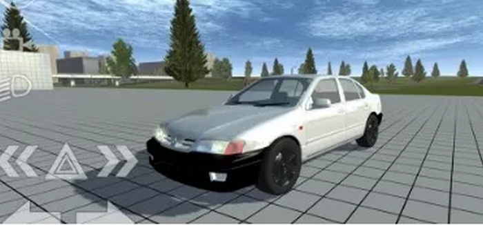 Nissan Primera 1998 в игре Симпл кар краш