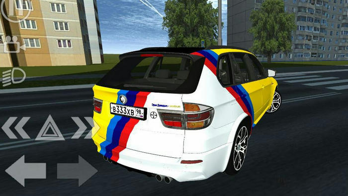 BMW X5 M (Smotra) в игре Симпл Кар Краш