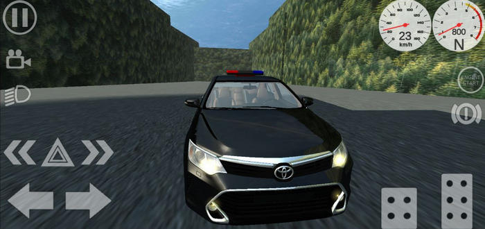 Toyota Camry 3.5 V55 [Exclusive] в игре Симпл Кар Краш