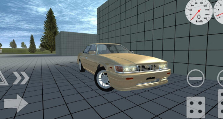 Nissan Laurel c33 в игре Симпл Кар Краш